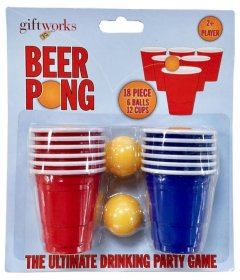 (image for) GW BEER PONG MINI 12CUPS+2BALL - MINI