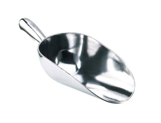 (image for) ZODIAC ALUMINIUM FLOUR SCOOP - 5 OZ