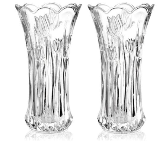 (image for) FLOWER VASE GLASS - 20CM