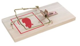 (image for) RAT TRAP WOODEN - 8X18CM