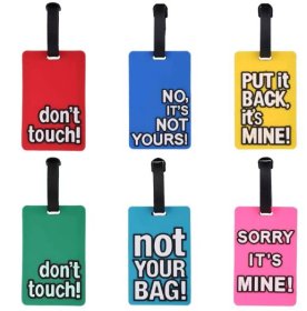 (image for) NOVELTY LUGGAGE TAG ASST - STD
