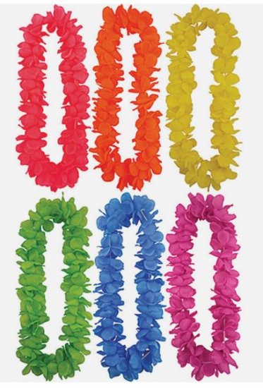 (image for) FLOWER GARLAND ASST COLOUR - 150CM