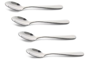 (image for) S/STEEL TEA SPOONS 4S - STD