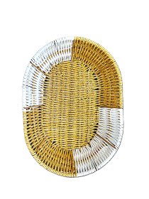 (image for) DURA WICKER OVAL BASKET - 8CM