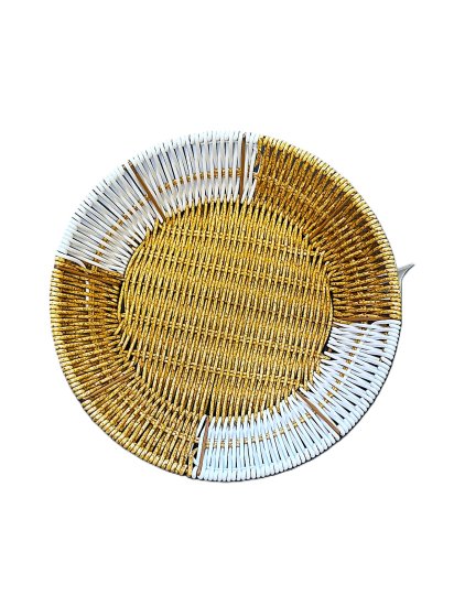 (image for) DURA WICKER ROUND BASKET - 8CM