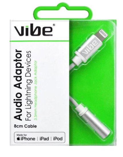 (image for) VIBE AUDIO ADAPTER IPHONE/IPOD - 3.5MM