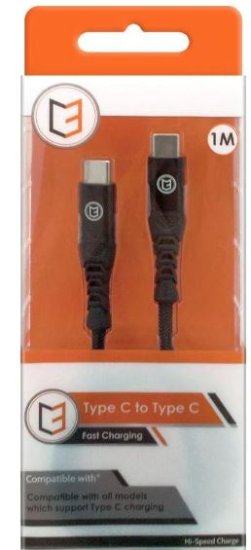 (image for) C3 CABLE IPHONE BRAIDE TYPEC2C - 1M