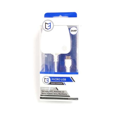 (image for) C3 MICRO USB MAIN CHARGER WHIT