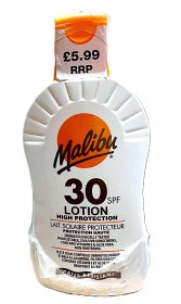 (image for) MALIBU LOTION 30 SPF PM5.99 - 200ML