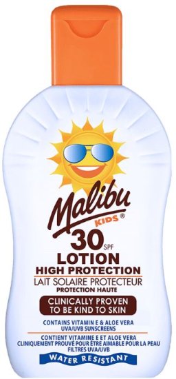 (image for) MALIBU KIDS SUN LOTION 30 SPF - 200ML