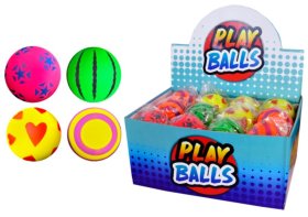 (image for) PG NEON PATTERNED PLAYBALL - 6CM
