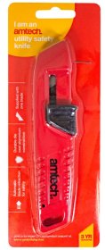 (image for) AMTECH UTILITY SAFETY KNIFE - STD