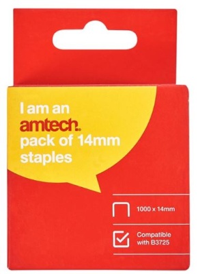 (image for) AMTECH STAPLES 14MM