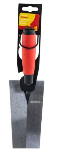 (image for) AMTECH BUCKET TROWEL SOFT GRIP - 6\"