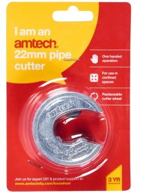 (image for) AMTECH PIPE/TUBE CUTTER - 22MM