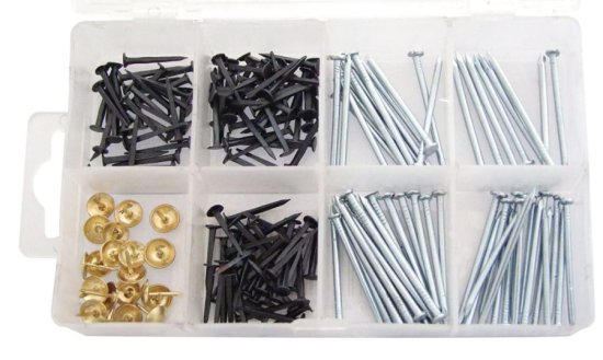 (image for) AMTECH NAIL AND TACK SET - 500PCS