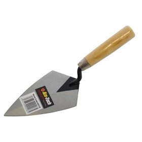 (image for) AMTECH TROWEL WOOD HANDL POINT - 6"