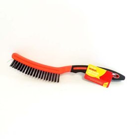 (image for) AMTECH WIRE BRUSH LONG HANDLE - STD
