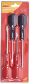 (image for) AMTECH SCREWDRIVER SET C/HANDE - 4S