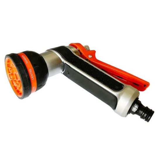 (image for) AMTECH SPRAY GUN ALUMINIUM - 8FUNCT