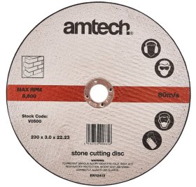 (image for) AMTECH STONE CUTTING DISC - 230MM