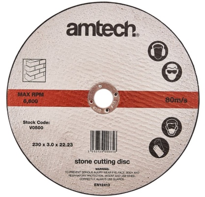 (image for) AMTECH STONE CUTTING DISC
