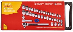 (image for) AMTECH SOCKET SET-40PCS - 40PC