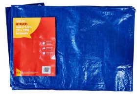 (image for) AMTECH TARPAULIN 12'X18' BLUE - 3.65M