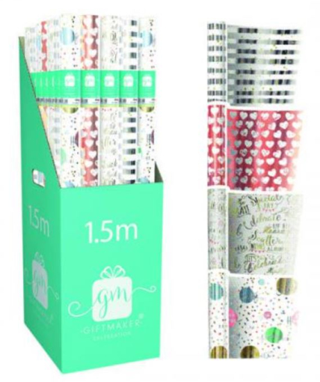 (image for) GM GIFTWRAP FOIL CELEBRATE