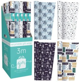 (image for) GM GIFTWRAP MALE MIX - 3M