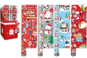 (image for) XMAS GIFT WRAP NOVELTY ASST - 4M