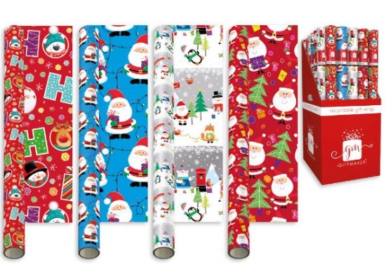 (image for) XMAS GIFT WRAP CUTE 7MX69CM - 7M