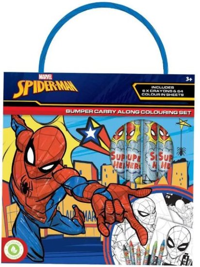 (image for) SPIDEREMAN BUMPER COLOURING SE - STD