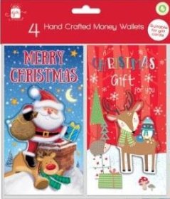 (image for) XMAS MONEY WALLET H/CRAFT - 4S