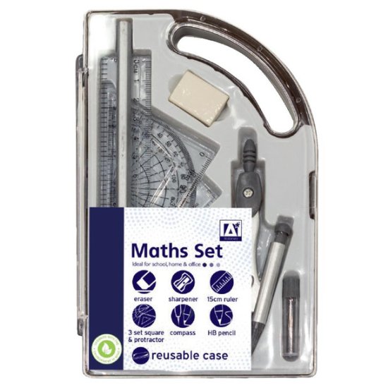 (image for) STATIONERY MATHS SET - STD