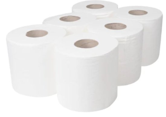 (image for) CENTREFEED ROLL WHITE 2PLY - 150M