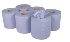 (image for) CENTREFEED ROLL BLUE 2PLY - 150M