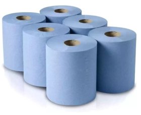 (image for) CENTREFEED ROLL BLUE LAMI 50M - 2PLY