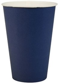 (image for) RUB PAPER CUP NAVY BLUE 20S - 200ML