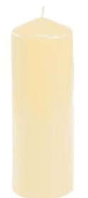 (image for) PAP PILLAR CANDLE CREAM -60X165