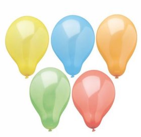 (image for) PAPSTAR BALLOON RAINBO AST COL - 10S