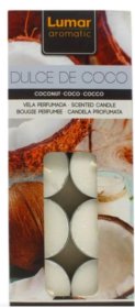 (image for) LUMAR TEALIGHT CANDLE COCONUT - 10S/5H