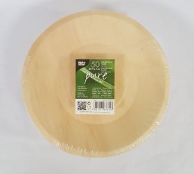 (image for) PAP WOOD PLATE 50S - 19CM