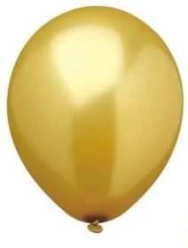 (image for) PAPSTAR BALLOON GOLD METALIC - 10S