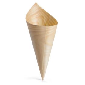 (image for) PAP PURE WOOD CONES 50S - 15.5CM