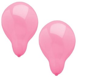 (image for) PAPSTAR BALLOON HELIUM PINK - 10S