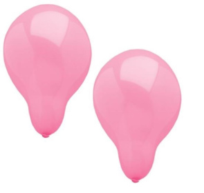 (image for) PAPSTAR BALLOON HELIUM PINK - 10S