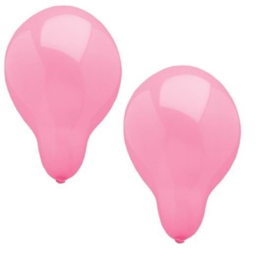 (image for) PAPSTAR BALLOON HELIUM PINK - 10S