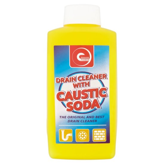 (image for) CAUSTIC SODA + DRAIN CLEANER - 500G