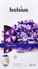 (image for) BOLSIUS WAX MELTS LAVENDER - 6S